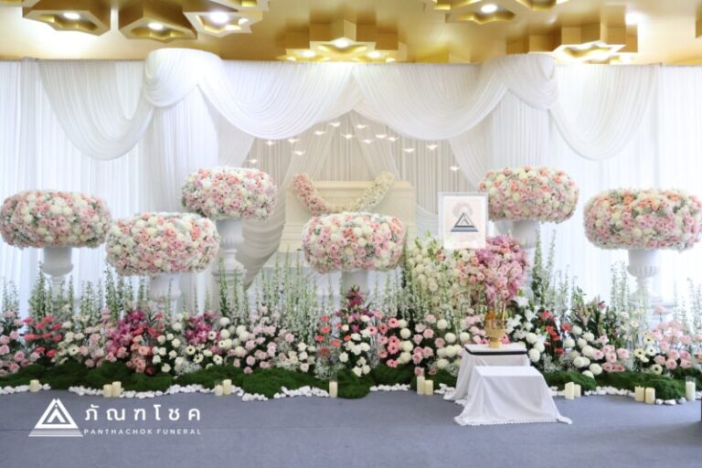 ดอกไม้งานศพเพชรบูรณ์รับจัดงานศพ ครบวงจร