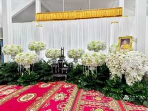 ดอกไม้งานศพตากรับจัดงานศพ ครบวงจร