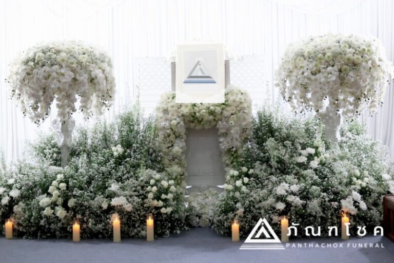 ดอกไม้งานศพอุทัยธานีรับจัดงานศพ ครบวงจร