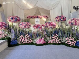 ดอกไม้งานศพสระแก้วรับจัดงานศพ ครบวงจร