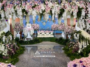 ดอกไม้งานศพวัดธาตุทองรับจัดงานศพ ครบวงจร