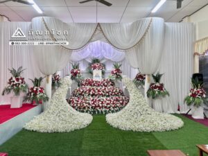 ดอกไม้งานศพวัดหัวลำโพงรับจัดงานศพ ครบวงจร