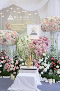 ดอกไม้งานศพกรุงเทพรับจัดงานศพ ครบวงจร